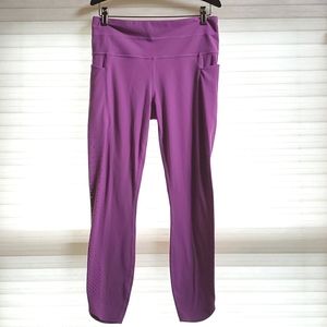 Athleta Chakra 7/8 Tight In Powervita Warm Pink